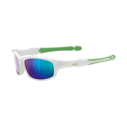 OKULARY UVEX SPORTSTYLE 507 KIDS WHITE GREEN