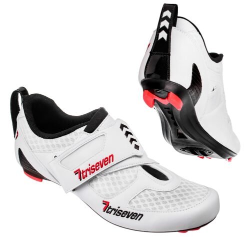 BUTY TRIATHLONOWE 7triseven White Red