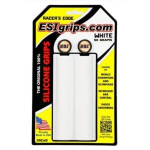 Chwyty ESI Grips Racer's Edge White
