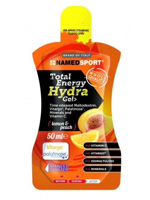 ŻEL NAMEDSPORT TOTAL ENERGY HYDRA Cytryna/Brzoskwinia