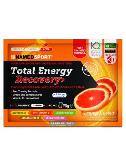 NAPÓJ NAMEDSPORT TOTAL ENERGY RECOVERY Orange 40g