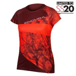 KOSZULKA ENDURA STRACK WMS DOTS LTD Red