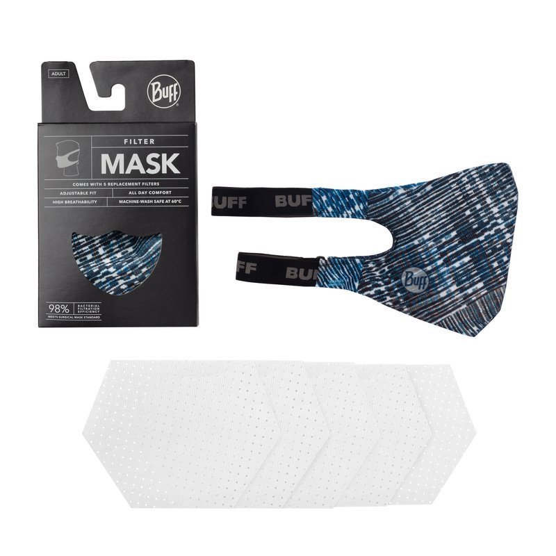 Maseczka BUFF® FILTER MASK BLUEBAY