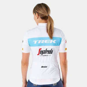 Damska wyścigowa koszulka rowerowa Santini Trek-Segafredo Replica