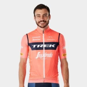 Lekka kamizelka przeciwwiatrowa Santini Trek-Segafredo Men's Team Replica Training Windshell Vest