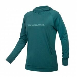 Damska Bluza Endura SingleTrack Hoodie GREEN / ZIELONY