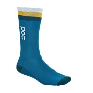 Skarpety Rowerowe POC ESSENTIAL MID LENGTH SOCK Cubana Blue