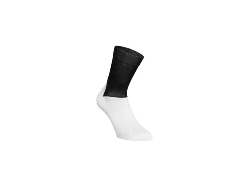 Skarpety POC ESSENTIAL ROAD SOCK URANIUM BLACK/HYDROGEN WHITE