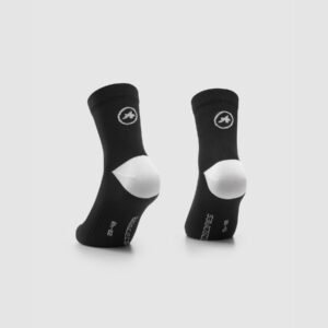 Skarpetki ASSOS ESSENCE SOCKS LOW BLACK SERIES