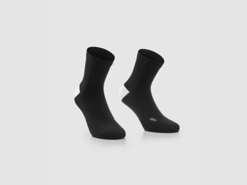 Skarpetki ASSOS ESSENCE SOCKS LOW BLACK SERIES