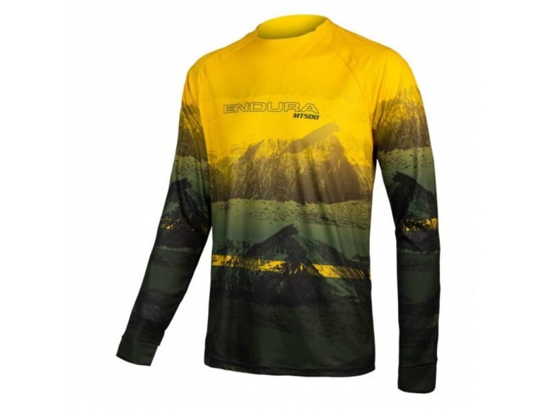 Koszulka Endura MT500 Scenic L/S YELLOW / ŻÓŁTY