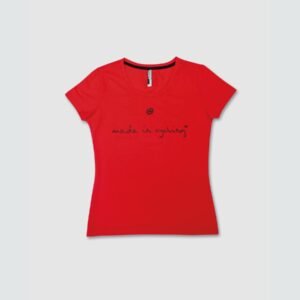 Koszulka ASSOSA T-SHIRT SS LADY "MADE IN CYCLING" NATIONAL RED