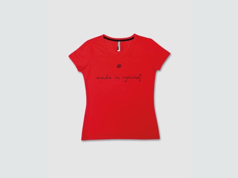 Koszulka ASSOSA T-SHIRT SS LADY "MADE IN CYCLING" NATIONAL RED