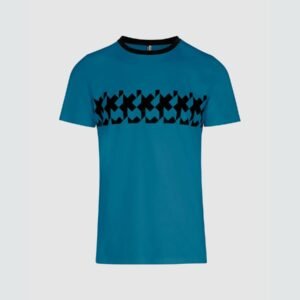 Koszulka ASSOS T-SHIRT - RS GRIFFE ADAMANT BLUE