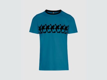 Koszulka ASSOS T-SHIRT - RS GRIFFE ADAMANT BLUE