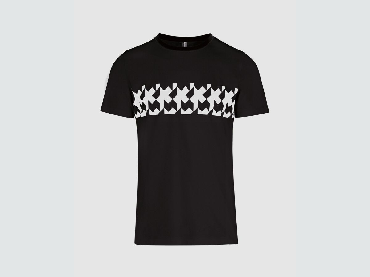 Koszulka ASSOS T-SHIRT – RS GRIFFE BLACK SERIES