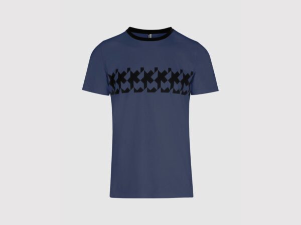 Koszulka ASSOS T-SHIRT - RS GRIFFE GEORGE BLUE