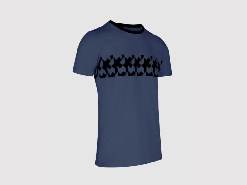 Koszulka ASSOS T-SHIRT - RS GRIFFE GEORGE BLUE