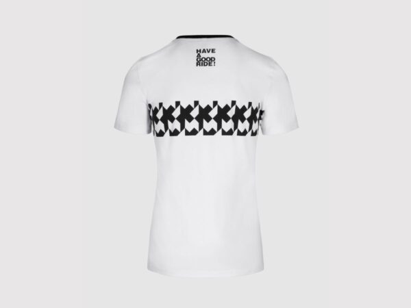 Koszulka ASSOS T-SHIRT - RS GRIFFE HOLY WHITE