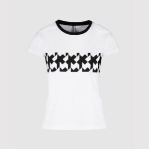 Damska Koszulka ASSOS T-SHIRT - RS GRIFFE HOLY WHITE