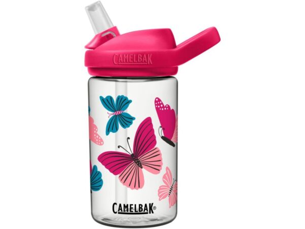 Butelka Camelbak Eddy+ Kids różowa motyle