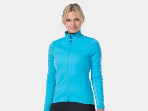 Damska kurtka Bontrager Softshell Velocis Lazurowa