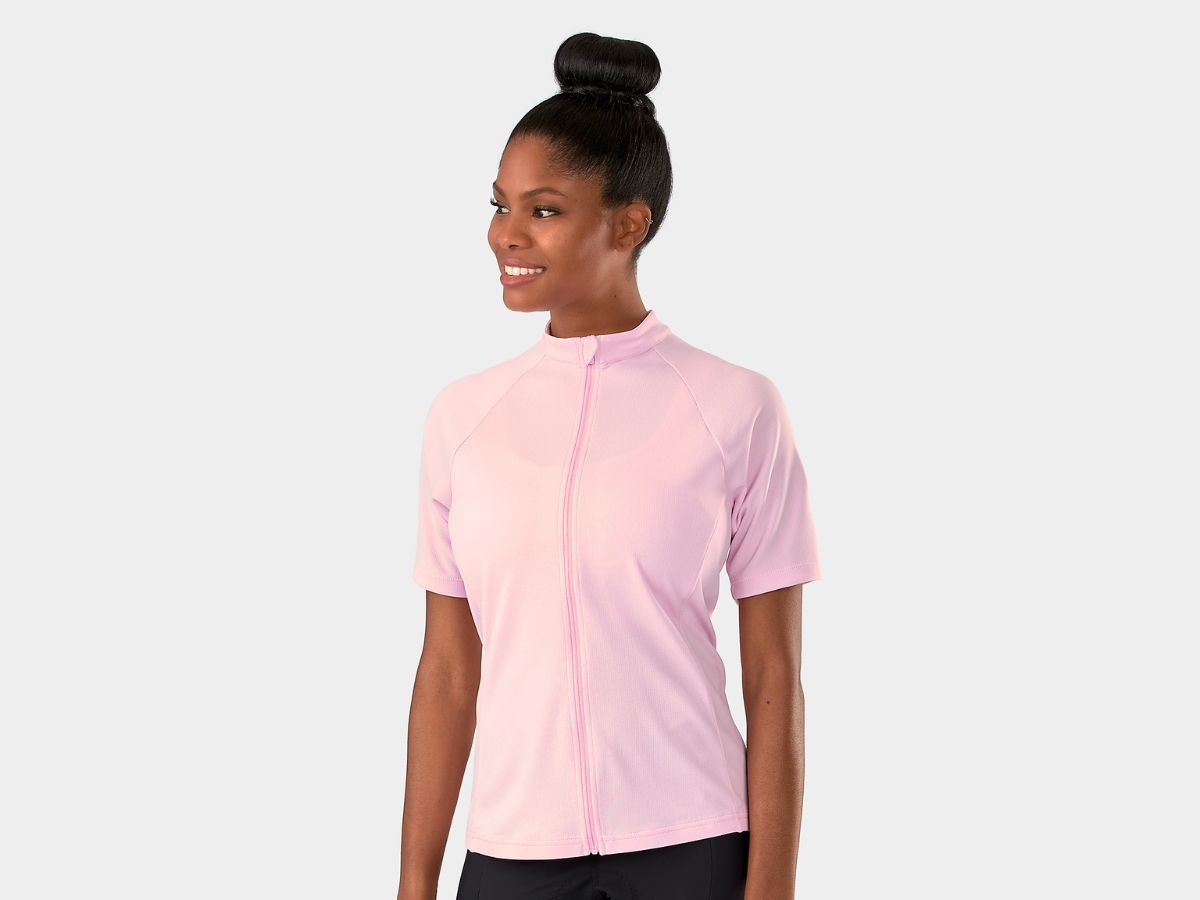 Damska koszulka rowerowa Trek Solstice Pink