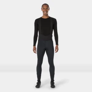Spodnie kolarskie z szelkami Softshell bez wkładek Bontrager Velocis czarne