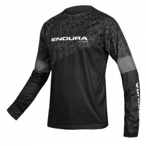 KOSZULKA MĘSKA ENDURA MT500 L/S PRINT BLACK