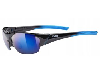 Okulary sportowe UVEX Blaze III 2.0 black/blue