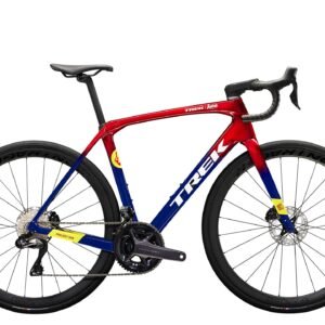 ROWER TREK DOMANE SLR7 gen. 4 Metallic Red Smoke to Blue Smoke Fade