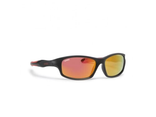 Okulary sportowe UVEX Sportstyle 507 black matt red