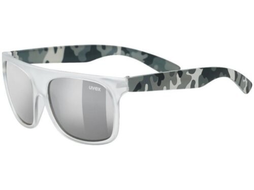 Okulary sportowe dziecięce UVEX Sportstyle 511 white camo