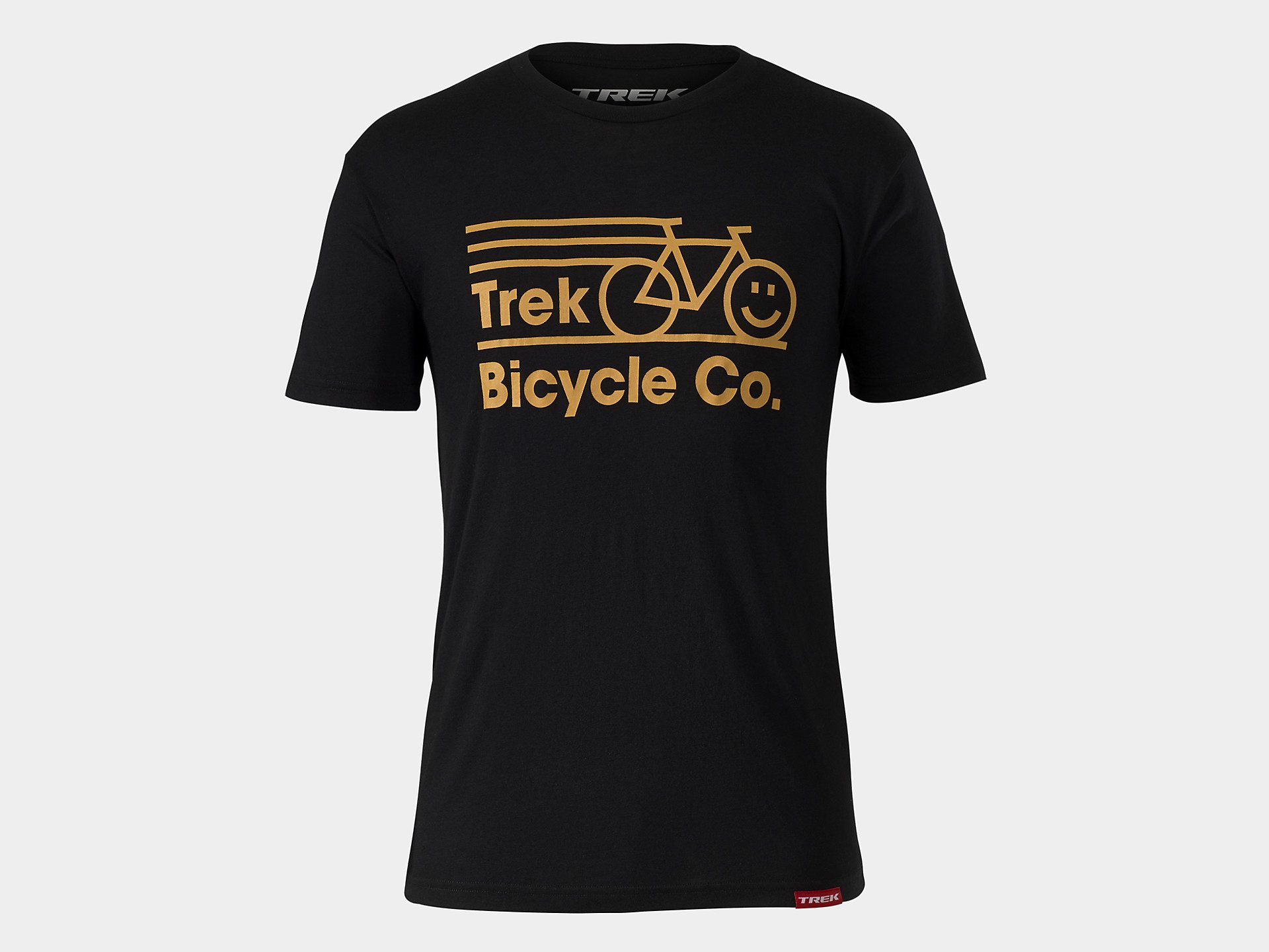 Koszulka T-shirt Trek Happy Bike Czarny