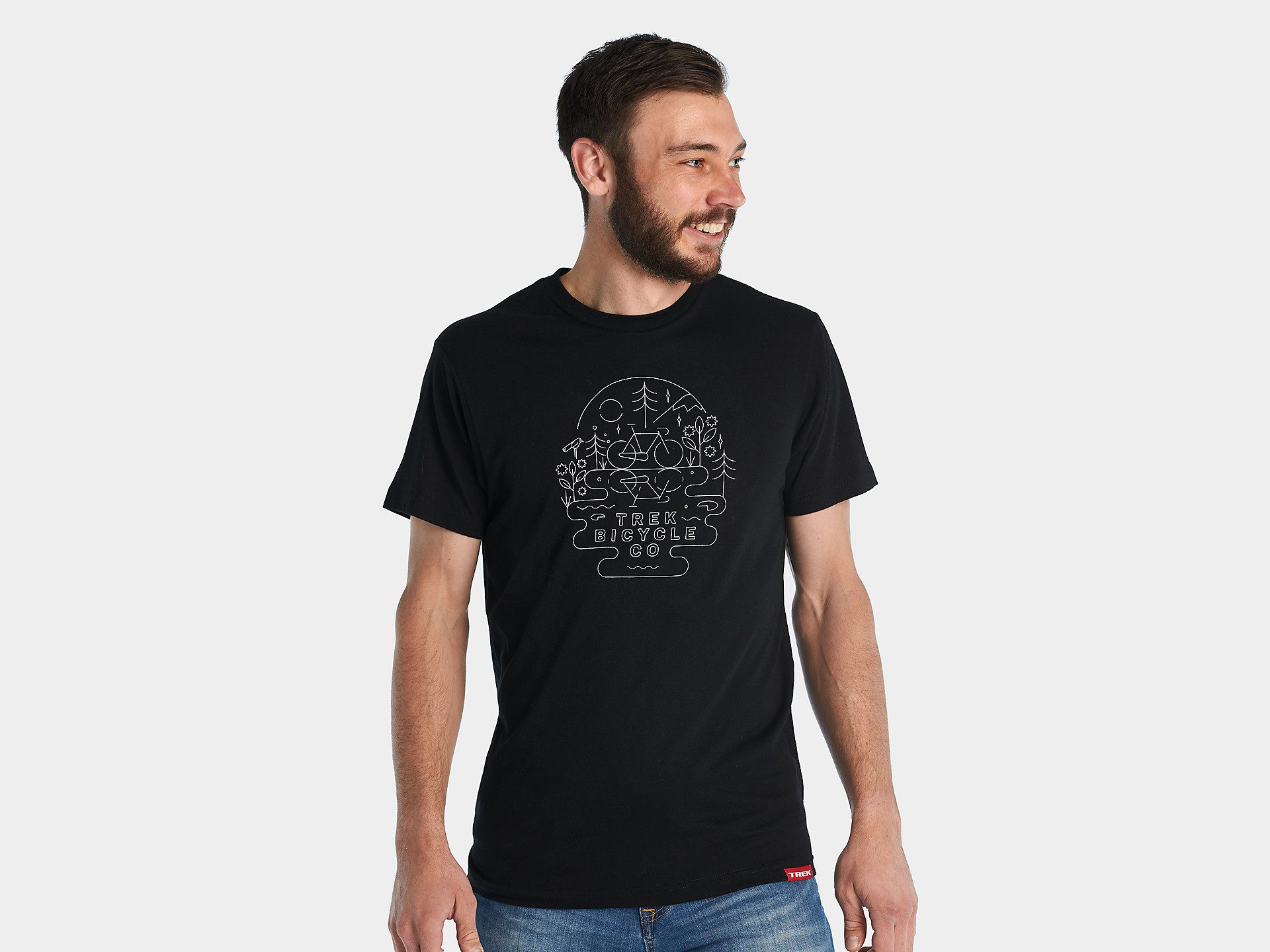 Koszulka Trek Lake Dreams Unisex T-Shirt Trek Czarna