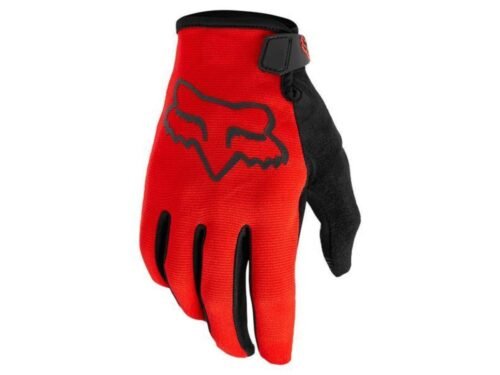 Rękawice Rowerowe FOX Ranger fluo red