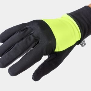 Rękawiczki rowerowe Bontrager Circuit Windshell Fluo