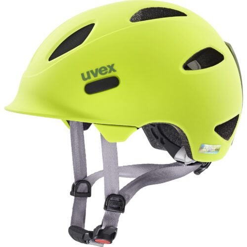 Kask Uvex oyo dziecięcy neon yellow moss green mat neonowy