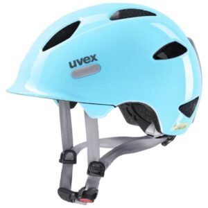 Kask Uvex oyo dziecięcy cloud blue grey błękitny