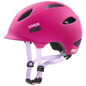 Kask Uvex oyo dziecięcy berry purple mat różowy