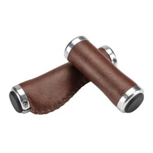 Chwyty Electra Classic Faux Leather Ergo Grip Set brązowe