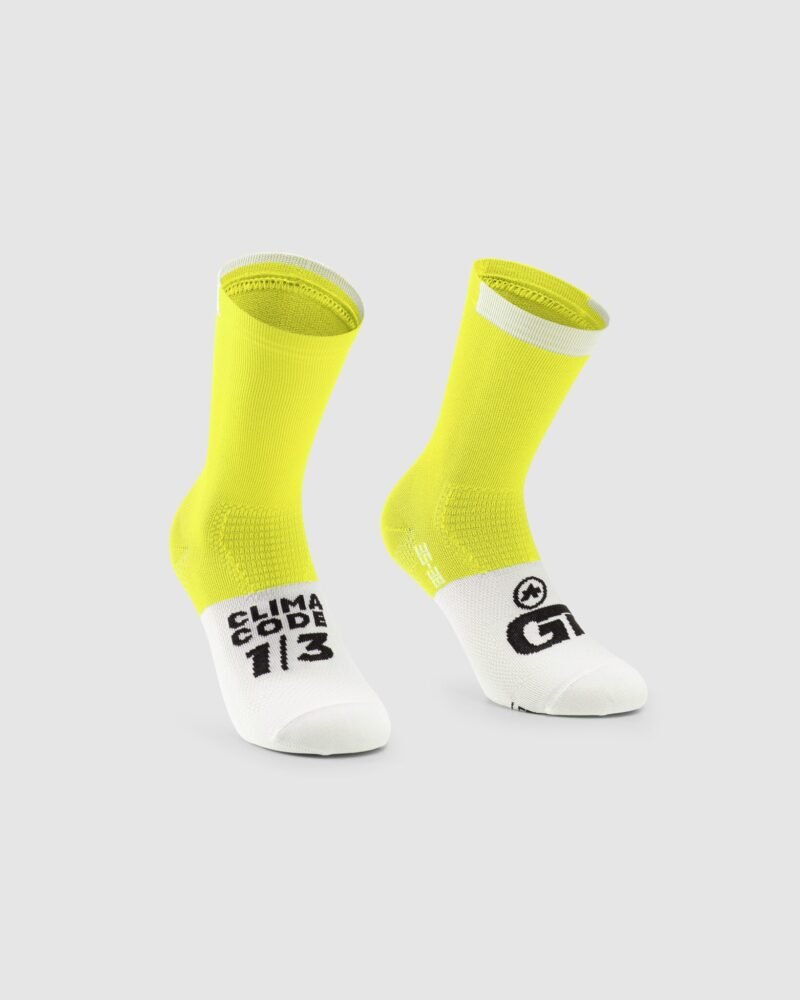 Skarpetki ASSOS GT SOCKS C2 OPTIC YELLOW