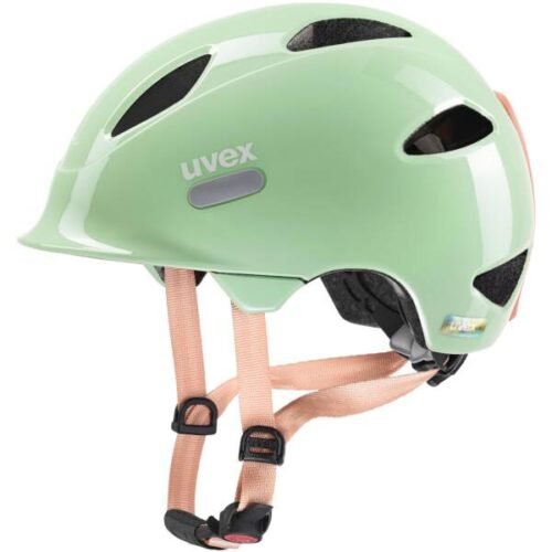 Kask Uvex oyo dziecięcy Mint Peach