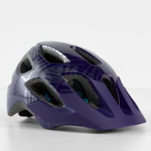 Dziecięcy kask rowerowy Bontrager Tyro Purple Abyss/Azure