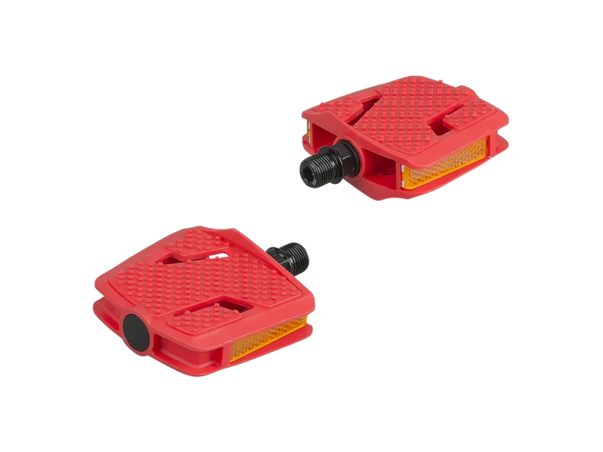 Pedały dziecięce Trek Kids' Platform Small Pedal Set Czerwony Viper
