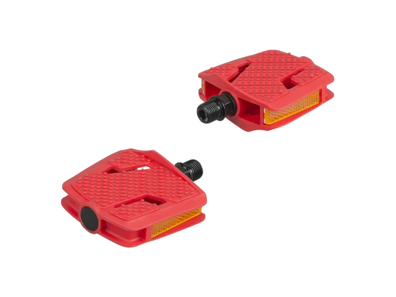 Pedały dziecięce Trek Kids' Platform Small Pedal Set Czerwony Viper