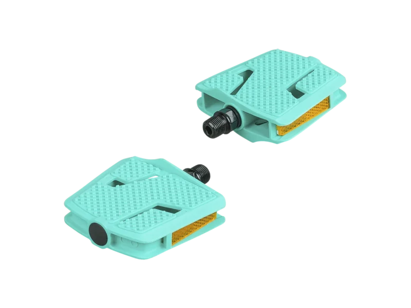 Pedały dziecięce Trek Kids' Platform Small Pedal Set Aloha Green