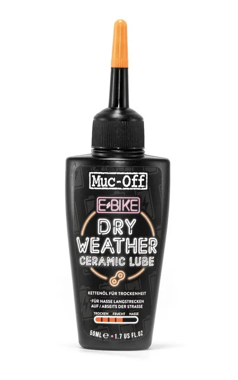 Muc-Off Olej do łańcucha na suche warunki E-Bike Dry Weather Ceramic Lube 50ml