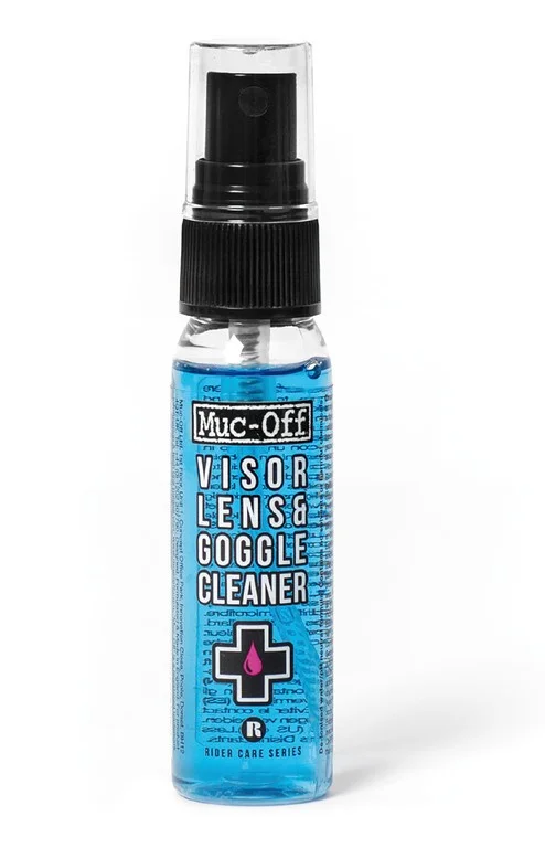 Muc-Off Zestaw do czyszczenia wizjerów i okularów Visor, Lens & Goggle Cleaner 32ml