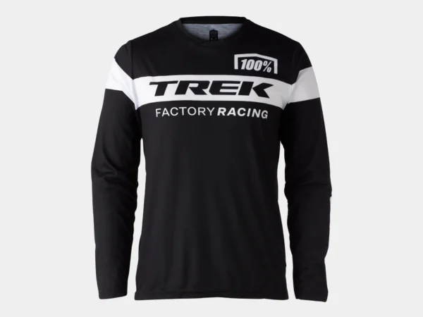 Koszulka Airmatic z długim rękawem w barwach Trek Factory Racing Czarna